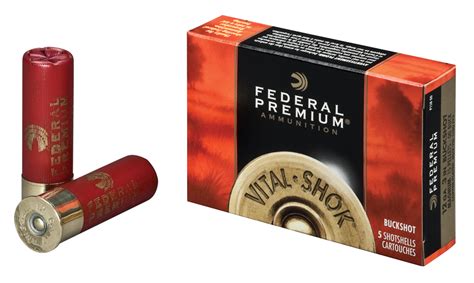 Federal Premium Vital Shok 12 Gauge 3 12 Magnum 00 Copper Plated