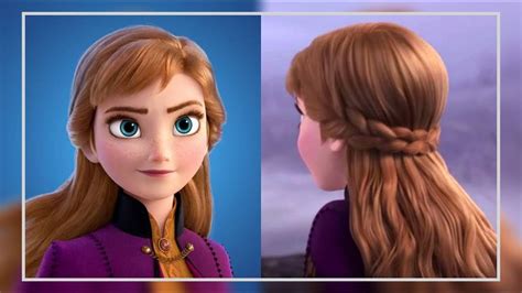 Anna Hairstyles From Frozen 2 Kids Hairstyles For Girls Double