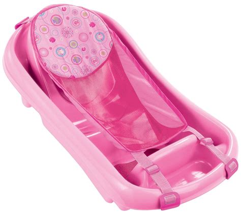 Bring sink baths back with this super soft and plush skip hop moby bath cushion. The First Years Infant to Toddler Tub with Sling - Pink ...