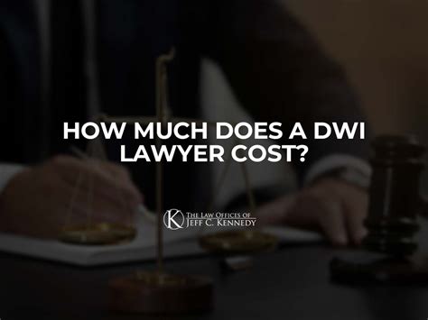 How Much Does A Dwi Lawyer Cost Offering Free Consultations