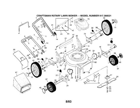 Craftsman Lawn Mower Model Parts List Reviewmotors Co
