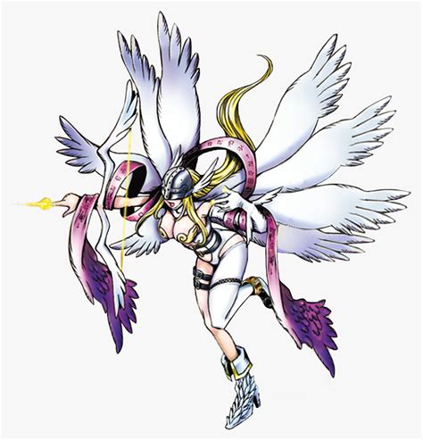 Angewomon Digimon Highres Angel Angel Girl Belt Digimon Creature