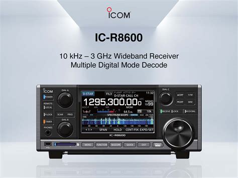Download Icom Ic R8600 Digital Radio Receiver Wallpaper