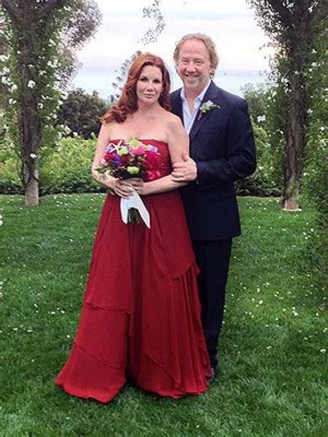 Melissa Gilberts Red Wedding Dress All The Details 2316462 Weddbook