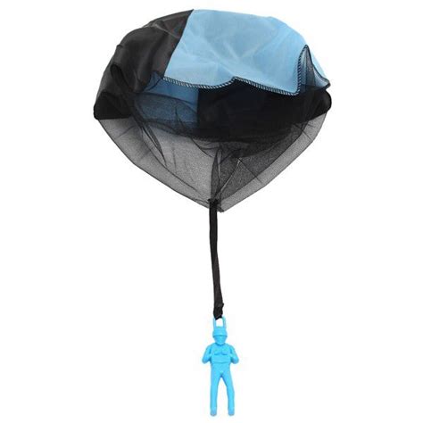 Mini Hand Throwing Soldier Parachute Flying Toy Blue Shop Today