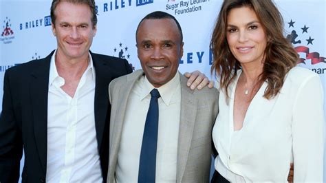 This #motivationmonday goes out to my lovely wife ❤️ who gives you the most motivation? Rande Gerber, Sugar Ray Leonard and Cindy Crawford | Entertainment Tonight