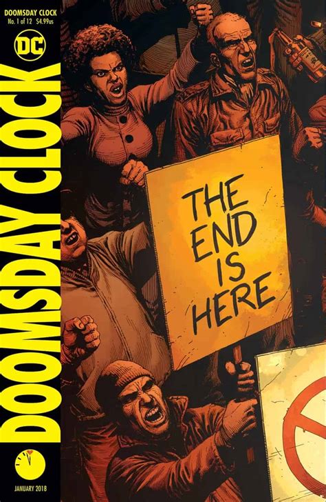 Dc Comics Rebirth And Doomsday Clock 1 Spoilers The Watchmen Return