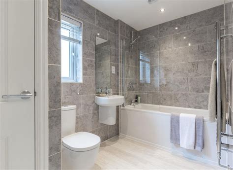 In addition to being practical, they can also boost the value (and saleability) of your home. The Cambridge | Redrow | Bathroom cladding, Fully tiled ...