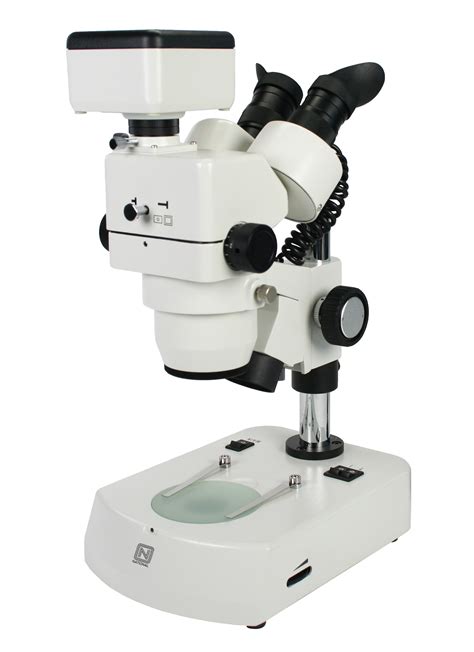 Educational Digital Stereo Zoom (1X-4X) Microscope with HDMI Camera ...