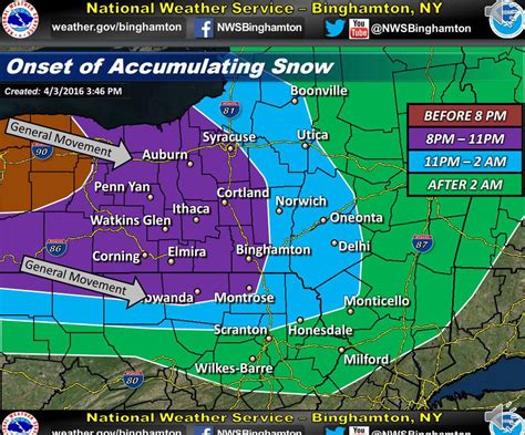 Weather: More April showers -- that is, snow showers -- predicted for Central New York ...