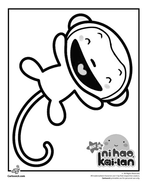 Cute Monkey Coloring Pages To Download And Print For Free