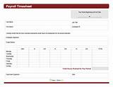 Online Payroll Timesheet Pictures
