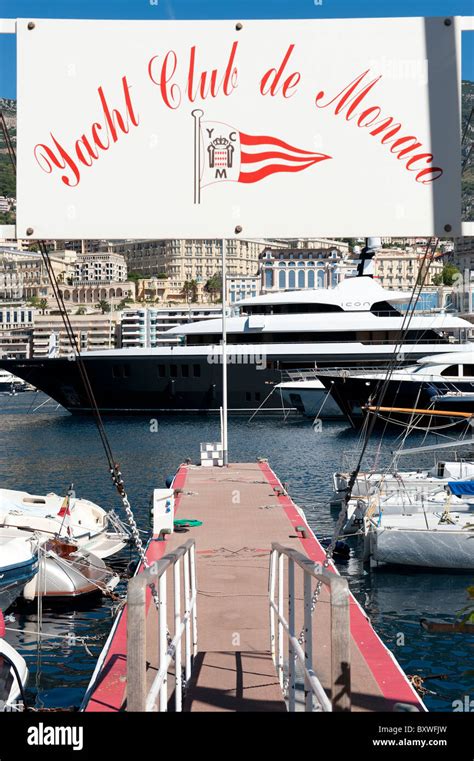 Yacht Club De Monaco Monte Carlo Photo Stock Alamy