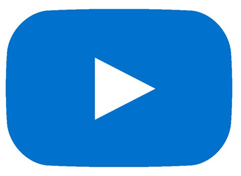 Download High Quality Youtube Logo Transparent Blue Transparent Png