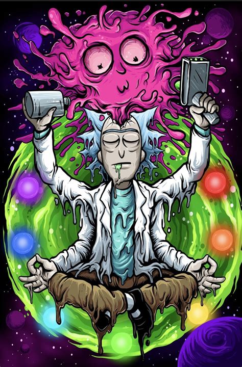 Tapestries – Waz Shop | Rick and morty poster, Rick and morty drawing