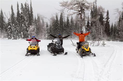 Portage County Wi Has Hundreds Of Miles Of Snowmobile Trails Up North