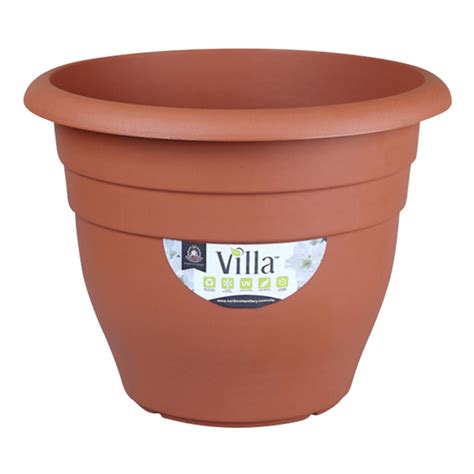 Northcote Pottery 400mm Terracotta Round Villa Plastic Pot