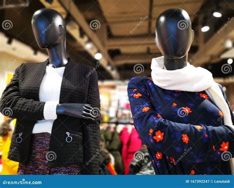 Fashion Dummy Seasonal Clothing For Women Stock Image Image Of