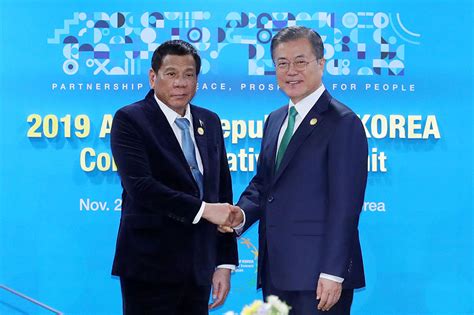 Contact president of south korea on messenger. Duterte invites South Korea's Moon to visit PH | ABS-CBN News