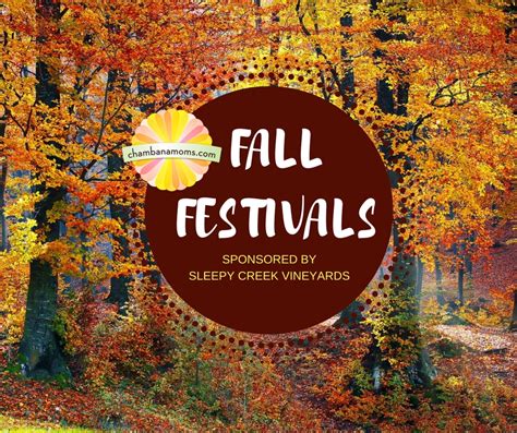 Champaign Urbana Area Fall Festivals