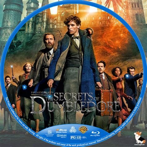 Fantastic Beasts The Secrets Of Dumbledore Custom Blu Ray Labels