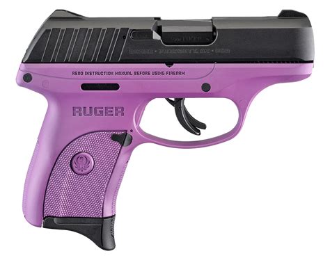 Ruger Ec9s Purple 9mm Pistol Striker Fired· 3287 · Dk Firearms