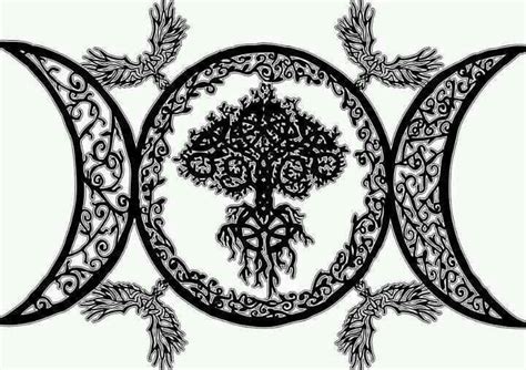 Triple Goddess Symbol Goddess Symbols Pagan Symbols Moon Symbols