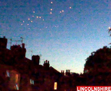 Mysterious Orange Ufos Swoop Across Britains Skies Daily Mail Online