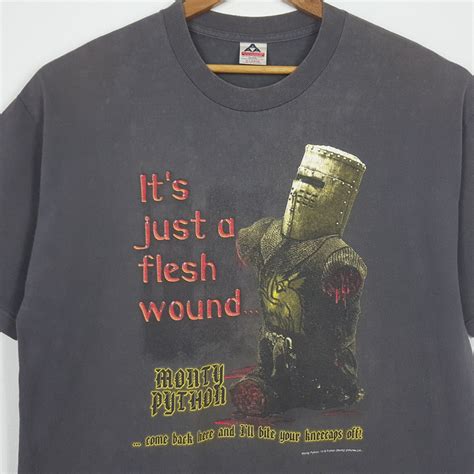 Vintage Monty Python The Holy Grail Horror Movie T Shirt Etsy
