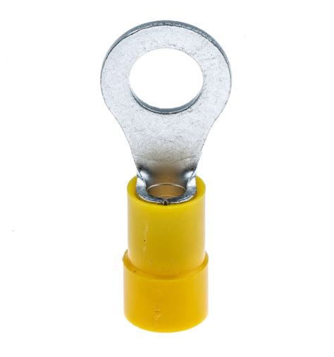 Rs Pro Rs Pro Insulated Ring Terminal M6 Stud Size 4mm² To 6mm²