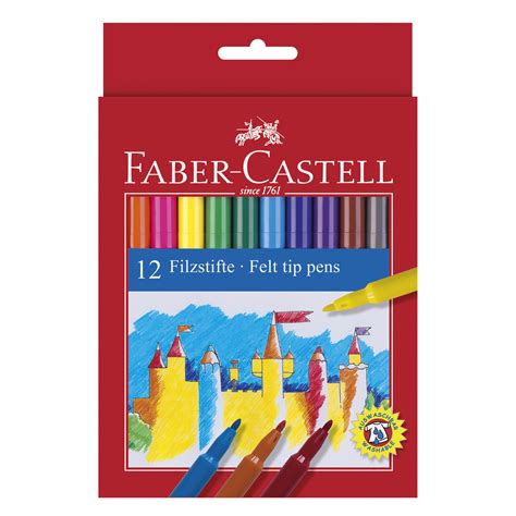 Faber Castell Felt Tip Fibre Pen Pack
