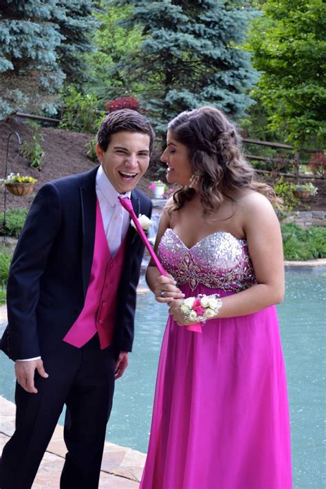 Funny Prom Picture Prom Date Pink Funny Laugh Best Friend Prom