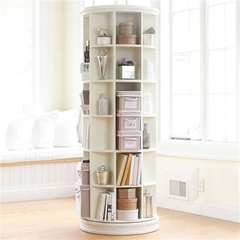 Whether you're a diy expert or just starting to transform your style, you'll love these easy ideas on how to style your bookcase. Revolving Bookcase | Pottery Barn Teen