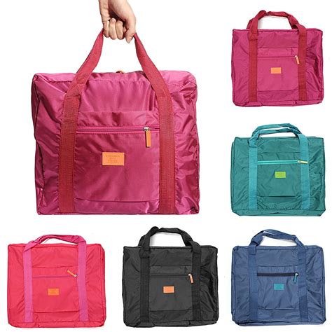 Large Capacity Travel Luggage Bag Foldable Duffle Bag Carry On