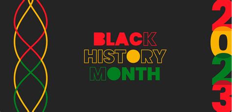 Black History Month Background African American History Or Black