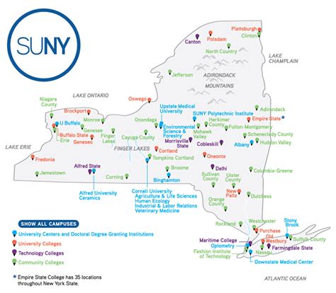 Suny Canton Map Of Campus