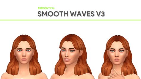 Sims 4 Waves Hair