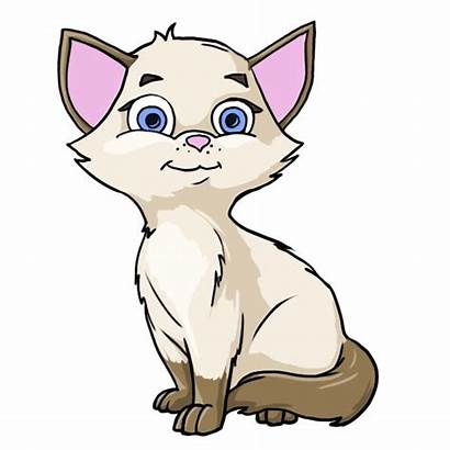 Drawing Cartoon Kitten Cat Cats Dogs Clipartmag
