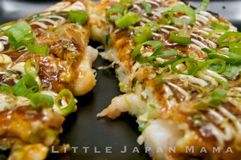 Machen sie japanische pfannkuchen selbst. little japan mama : Ebi (Shrimp) Okonomiyaki Recipe