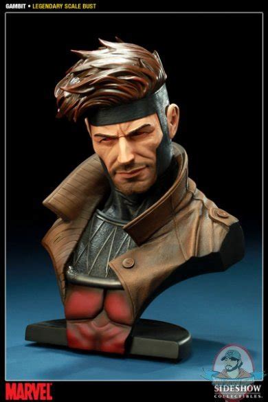Marvel Gambit Legendary Scale Bust By Sideshow Collectibles Man Of