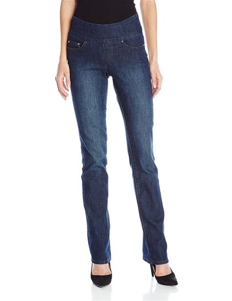 Jag Jeans Womens Paley Pull On Bootcut Jean In Comfort Denim