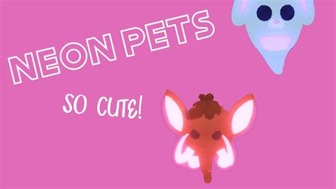 Making 11 Neon Pets In Adopt Me Youtube