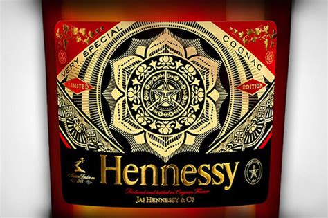 hennessy debuts new artist series bottle by shepard fairey extravaganzi