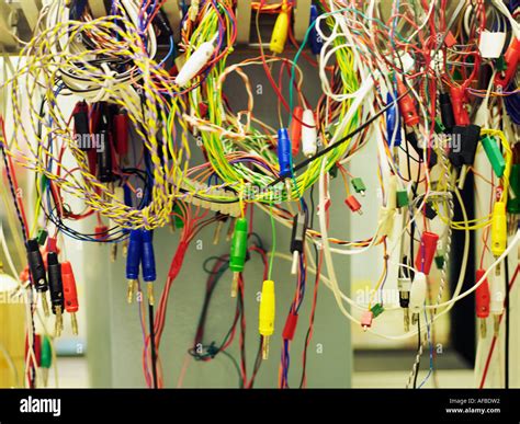 Server Mess Wires Confusion Hi Res Stock Photography And Images Alamy