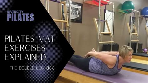 Pilates Mat Double Leg Kick Youtube