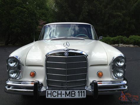 Mercedes w111 220se coupe (1965) original condition. 1965 Mercedes 220 SE Coupe...Only Two Owners...Very Clean!