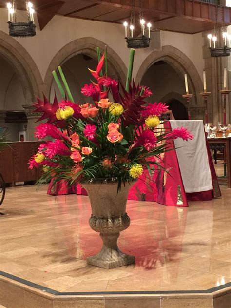 Pentecost Flowers Decoração Altar