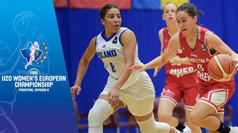 Iceland V Croatia Full Game FIBA U20 Women S European Championship