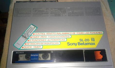 Betamax Clasico Sony 【 Ofertas Noviembre 】 Clasf