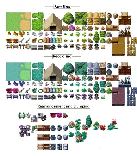 Guide To Simple Tileset Edits Rearranging Clumping And
